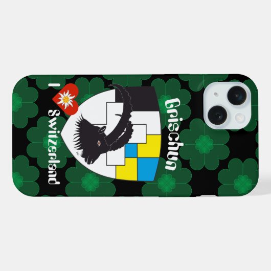 Graubünden Grischun Grigioni iPhone Hüllen iPhoneケース (裏面横)
