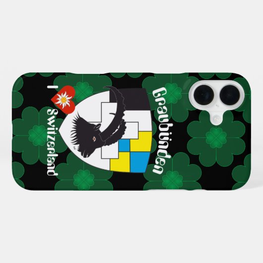 Graubünden Grischun Grigioni iPhone Hüllen iPhoneケース (裏面横)