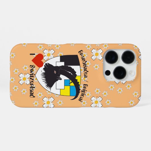Graubünden Grischun Grigioni iPhone Hüllen iPhoneケース (裏面横)