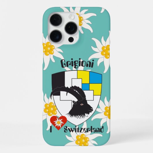 Graubünden Grischun Grigioni iPhone Hüllen iPhoneケース (裏面)