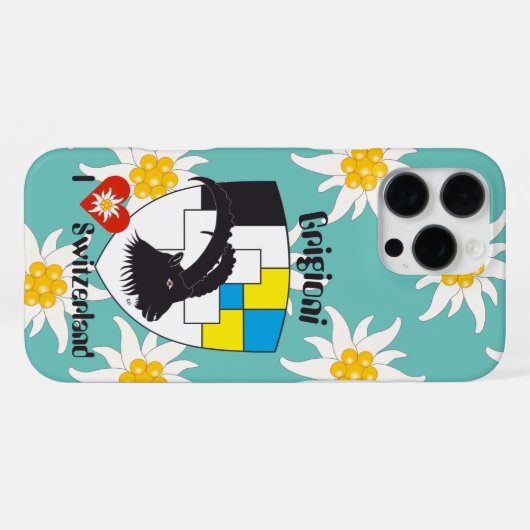 Graubünden Grischun Grigioni iPhone Hüllen iPhoneケース (裏面横)