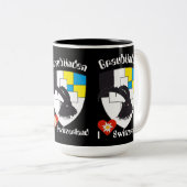 Graubünden Grischun Grigioni Tasse ツートーンマグカップ (正面右)