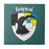 Graubünden Schweiz Fliese タイル (正面)