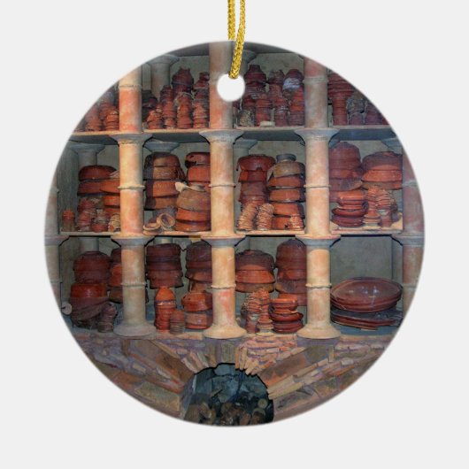 Graufesenque、紀元前のc.150からの陶器のオーブン(写真) セラミックオーナメント (正面)