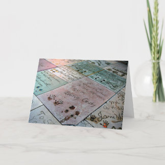 graumannの中国のな劇場 カード