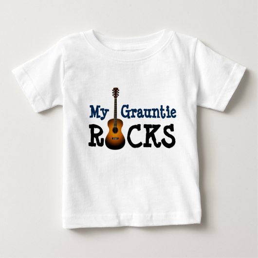 "Grauntieの私の石! " ベビーTシャツ (正面)