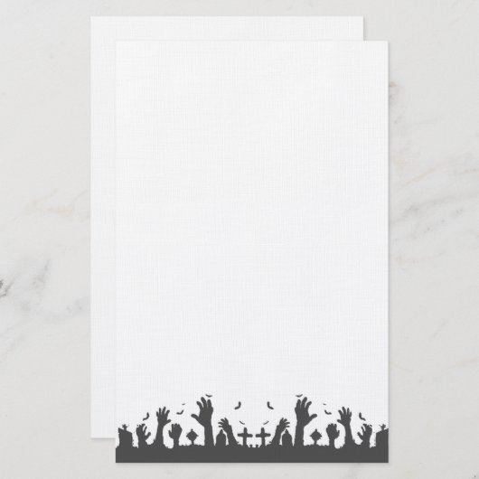 Grave Halloweenから 便箋 (正面/裏面)