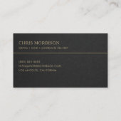 Gravel Delivery Service Professional 名刺 (裏面)