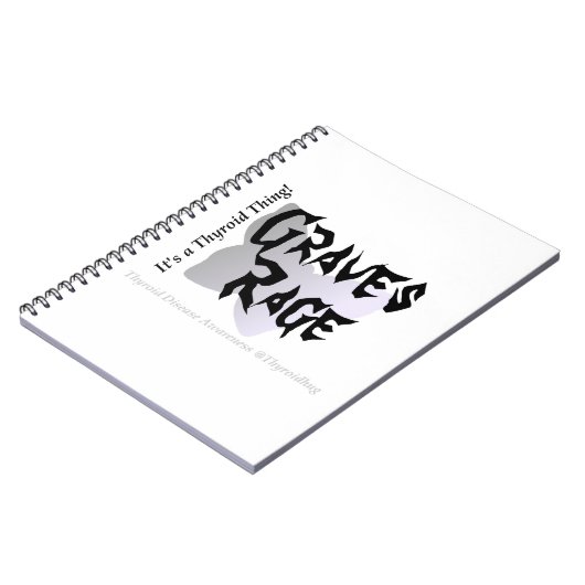 Graves Rage - It's a Thyroid Thing! Journal ノートブック (左側)