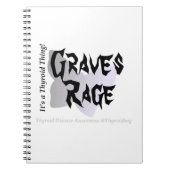 Graves Rage - It's a Thyroid Thing! Journal ノートブック (正面)