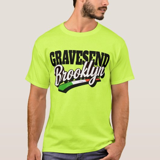 Gravesend Brooklyn  Tシャツ (正面)