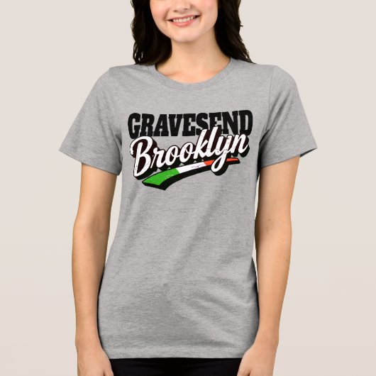 Gravesend Brooklyn  Tri-Blend Shirt トライブレンドＴシャツ (正面)