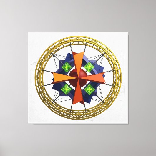 Gravity Anchor キャンバスプリント (正面)