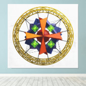 Gravity Anchor キャンバスプリント (インサイチュ (ウッドフロア))