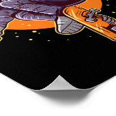 Gravity Does Not Apply To Me Astronaut Big Air Ill ポスター (角)