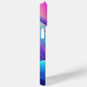 Gravity Flow: ネオン抽象アート フォンケース Case-Mate iPhoneケース (裏面 / 右)