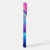 Gravity Flow: ネオン抽象アート フォンケース iPhoneケース (右側面)