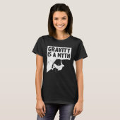 Gravity Is A Myth Rock Climbing Bouldering Climber Tシャツ (正面フル)