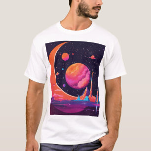 Gravity & Magnetism in Space – 先進的な科学 Tシャツ