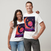 Gravity & Magnetism in Space – 先進的な科学 Tシャツ (ユニセックス)
