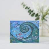 Gravity Post Cardの無効化 ポストカード (スタンド正面)