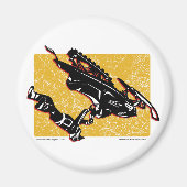 GRAVITY-SLED-in-Yellow マグネット (正面)