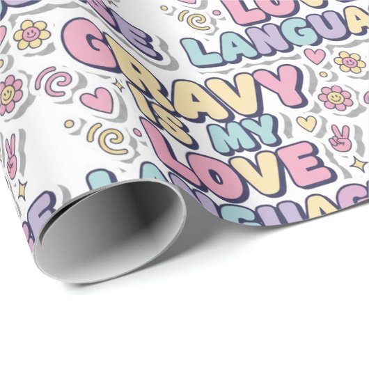 Gravy Is My Love Language Wrapping Paper ラッピングペーパー (ロールコーナー)