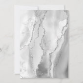 Gray Agate Silver 25th Anniversary 招待状 (裏面)