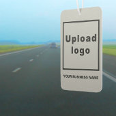 Gray Air Freshenerのビジネス名とロゴ カーエアーフレッシュナー