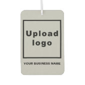 Gray Air Freshenerのビジネス名とロゴ カーエアーフレッシュナー (正面)