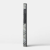 Gray Aluminum Diamond Plate Pattern Case-Mate iPhoneケース (裏面 / 左)