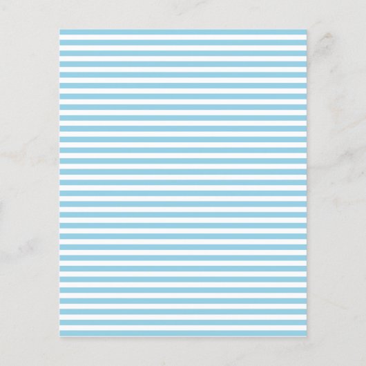 Gray and Blue Elephant Baby Shower boy (裏面)