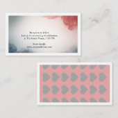 Gray and Rose Outer Space Enclosure Card エンクロージャーカード (正面/裏面)