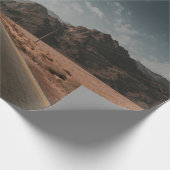 GRAY ASPHALT ROAD ラッピングペーパー (角)