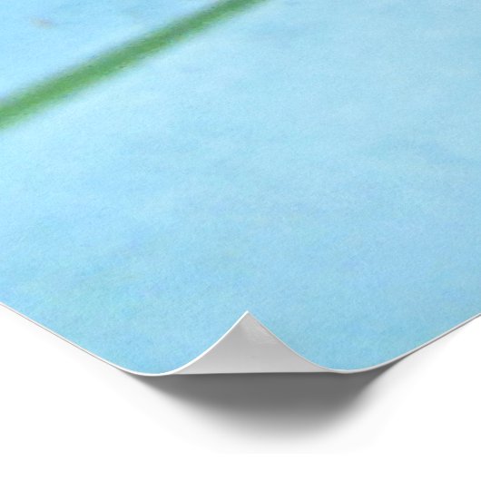 Gray Bismarck Palm Tree Close Up Print ポスター (角)