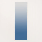 Gray Blue Gradient Yoga Mat ヨガマット (裏面)