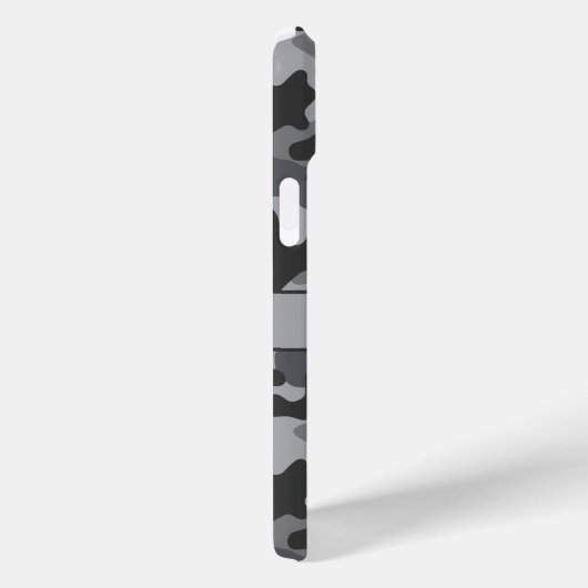 Gray Camouflage Personalized Case-Mate iPhoneケース (裏面 / 右)