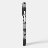 Gray Camouflage Personalized Case-Mate iPhoneケース (裏面 / 左)