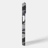 Gray Camouflage Personalized Case-Mate iPhoneケース (裏面 / 右)