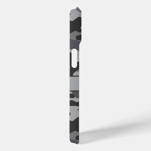 Gray Camouflage Personalized Case-Mate iPhoneケース (裏面 / 右)