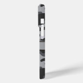 Gray Camouflage Personalized Case-Mate iPhoneケース (裏面 / 左)