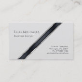 Gray/Charcoal Corporate 名刺 (裏面)