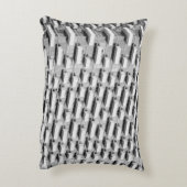 Gray concrete building アクセントクッション (裏面(縦))