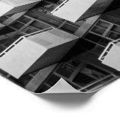 Gray concrete building ポスター (角)