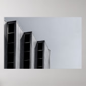 GRAY CONCRETE BUILDING ポスター (正面)