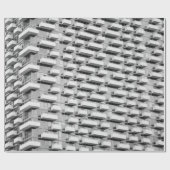 Gray concrete building ラッピングペーパー (フラット)