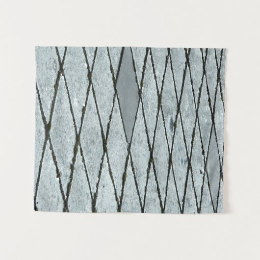 Gray concrete pavement タペストリー (正面(横))