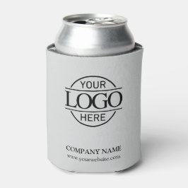 Gray Custom Business Logo Double Sided Promotional 缶クーラー