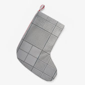 Gray digital スモールクリスマスストッキング (正面 (吊り時))