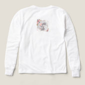 Gray Easter Bunny Personalized (デザイン背面)